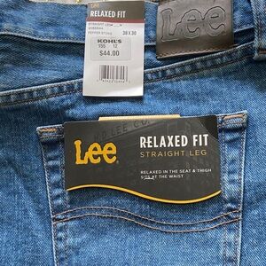 Lee Men's Relaxed Fit Straight Leg Jeans - Pepperstone 38x30